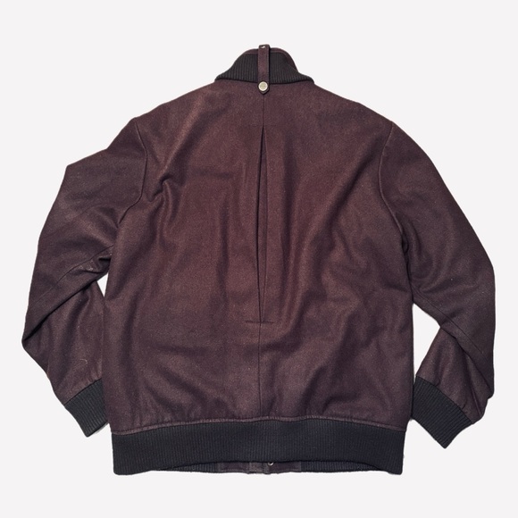 Coogi Wool Blend Brown Jacket Multi Pocket Full Zip Men’s Size XL - Picture 2 of 12